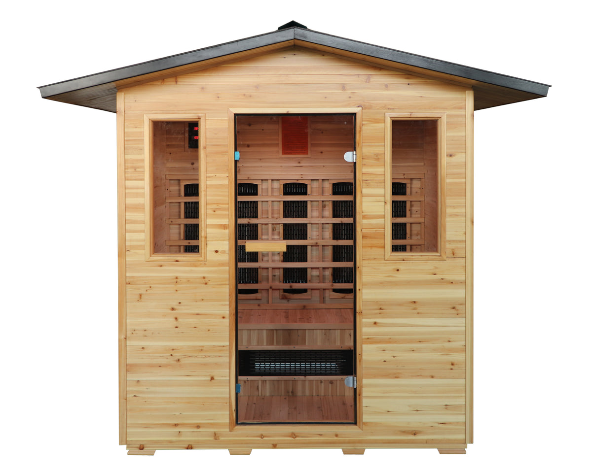 Cayenne 4-Person Outdoor Infrared Sauna