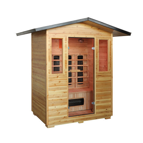 Grandby 3-Person Outdoor Infrared Sauna
