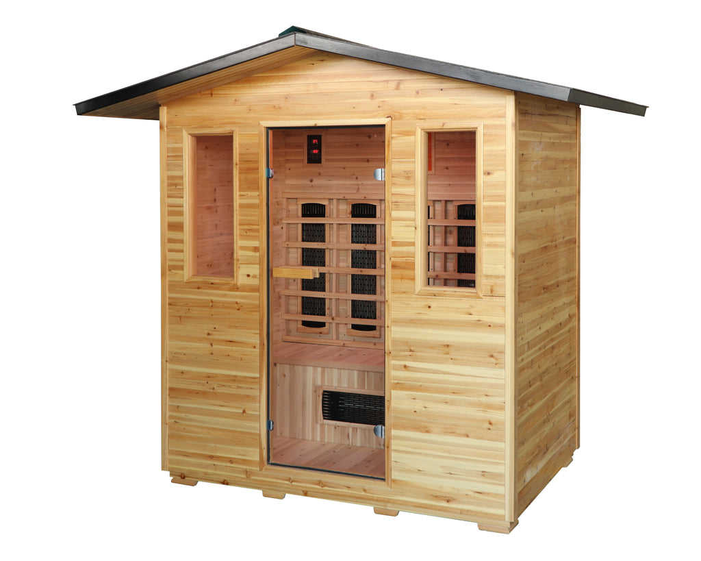 Cayenne 4-Person Outdoor Infrared Sauna