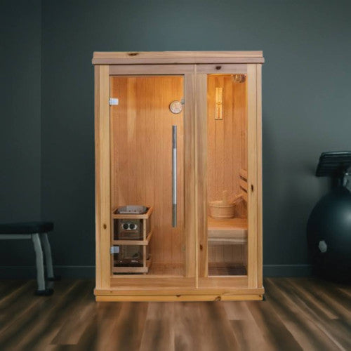 1-2 Person Indoor Traditional Sauna Harvia Heater