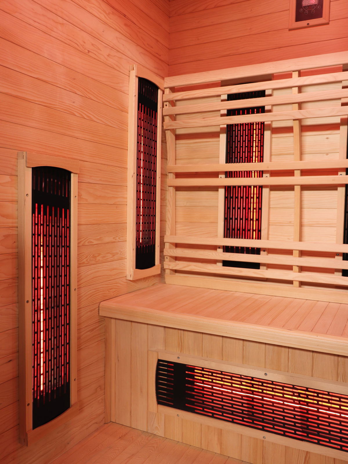 Logan 2-Person Modern Outdoor Infrared Sauna