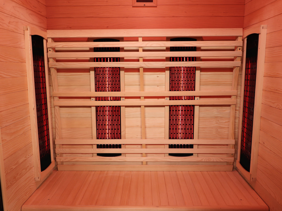 Logan 2-Person Modern Outdoor Infrared Sauna
