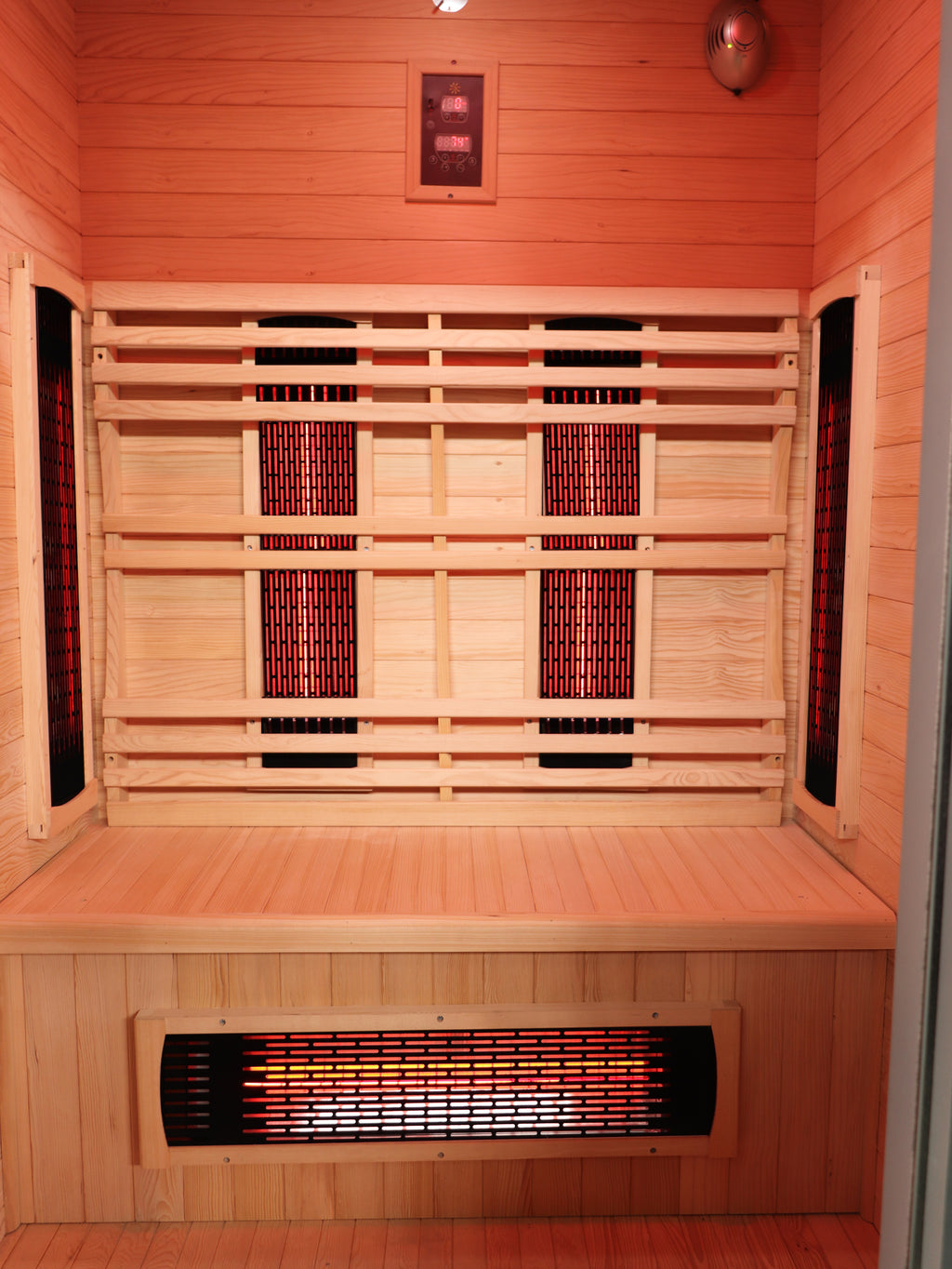 Logan 2-Person Modern Outdoor Infrared Sauna