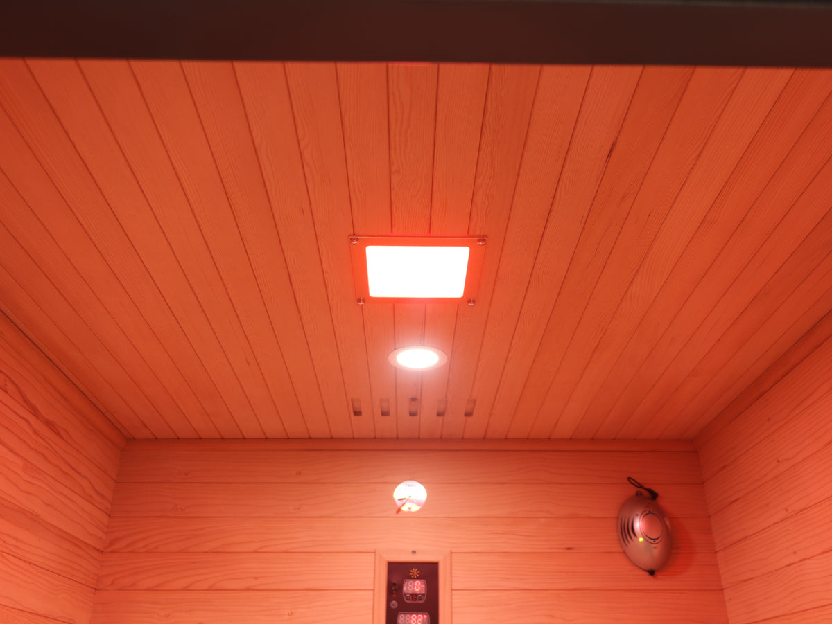 Logan 2-Person Modern Outdoor Infrared Sauna