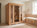 3-Person Indoor Traditional Sauna Single Bench