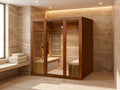 4-Person Indoor Infrared Cedar Sauna