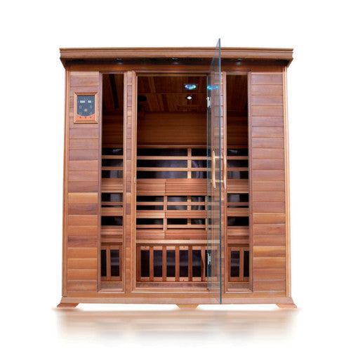 4-Person Indoor Infrared Cedar Sauna