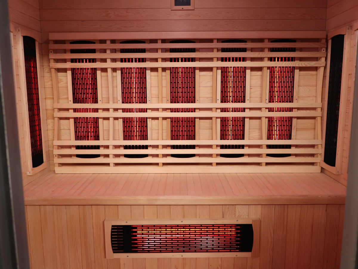 Pacific 4-Person Modern Outdoor Infrared Sauna