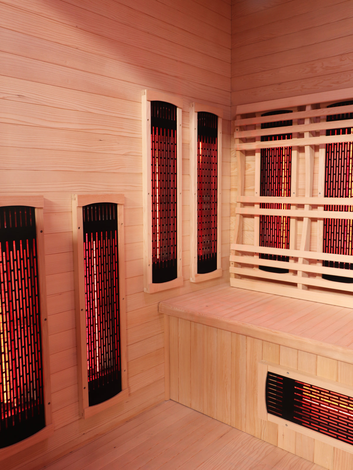 Pacific 4-Person Modern Outdoor Infrared Sauna