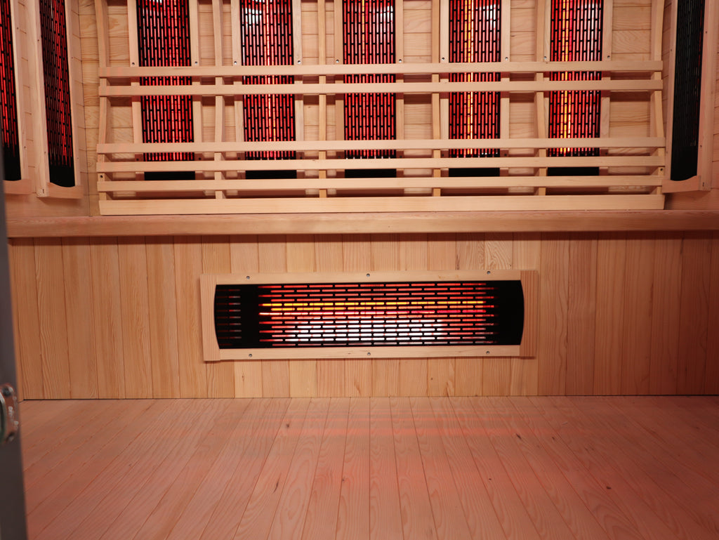 Pacific 4-Person Modern Outdoor Infrared Sauna