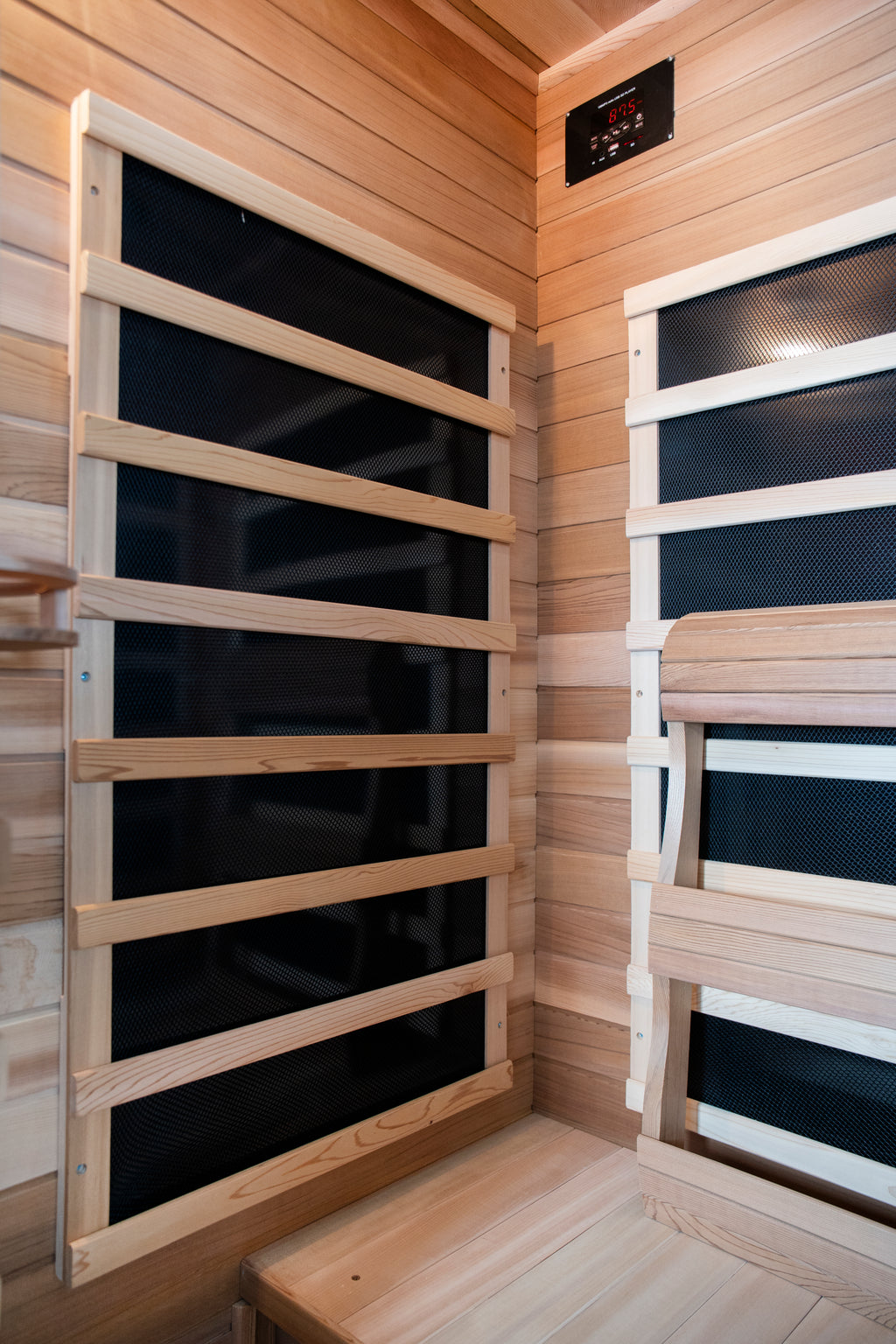 1-2 Person Indoor Infrared Cedar Sauna