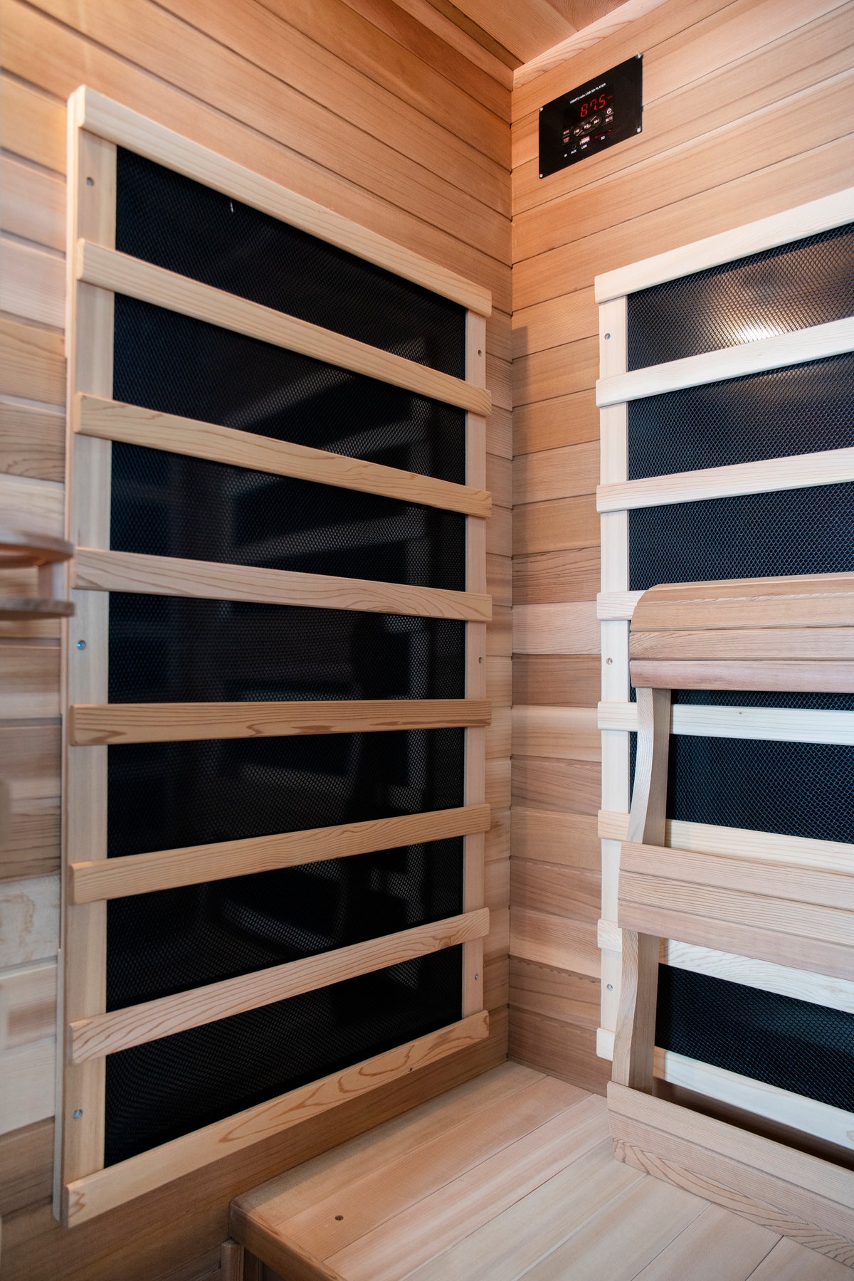 1-2 Person Indoor Infrared Cedar Sauna