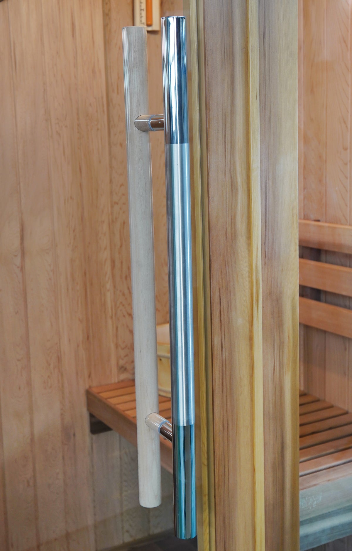 1-2 Person Indoor Traditional Cedar Sauna Harvia Heater