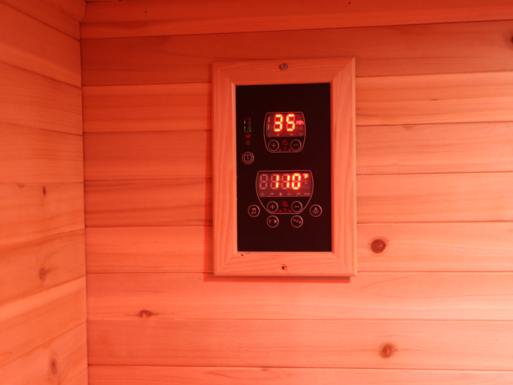 Burlington 2-Person Outdoor Infrared Sauna