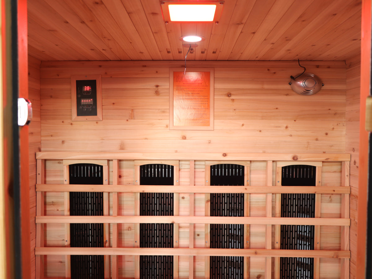 Grandby 3-Person Outdoor Infrared Sauna