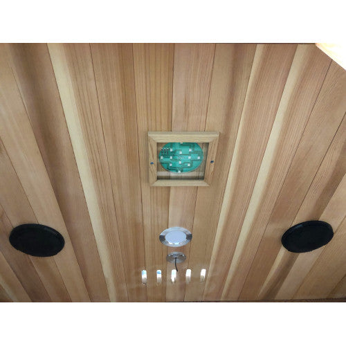 3-Person Indoor Infrared Cedar Sauna