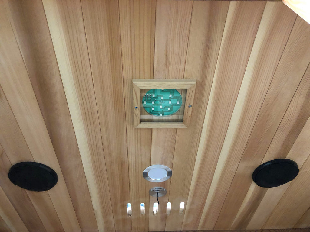 4-Person Indoor Infrared Cedar Sauna
