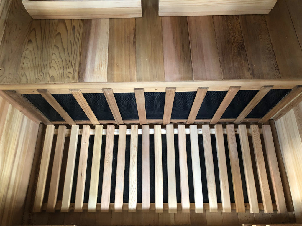 2-Person Indoor Infrared Cedar Sauna