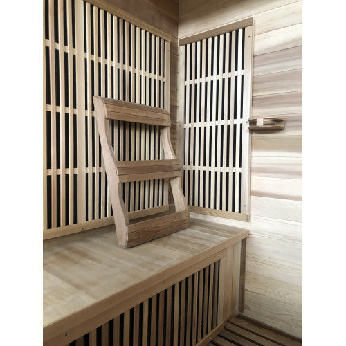 4-Person Indoor Infrared Cedar Sauna