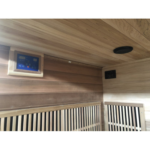 4-Person Indoor Infrared Cedar Sauna