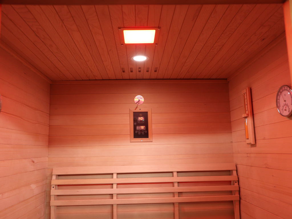 Freeport 3-Person Outdoor Traditional Wet/Dry Sauna with Harvia Heater