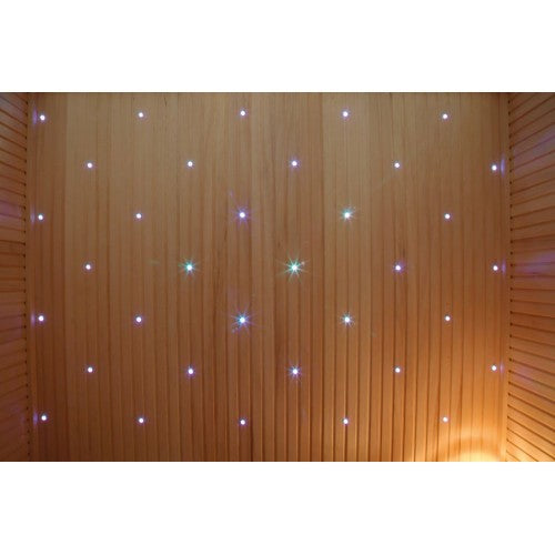 Westlake 3-Person Luxury Indoor Traditional Sauna with 6kW Harvia Heater