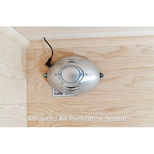 3-Person Indoor Infrared Cedar Sauna