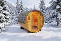 Galley 4-Person Traditional Barrel Sauna