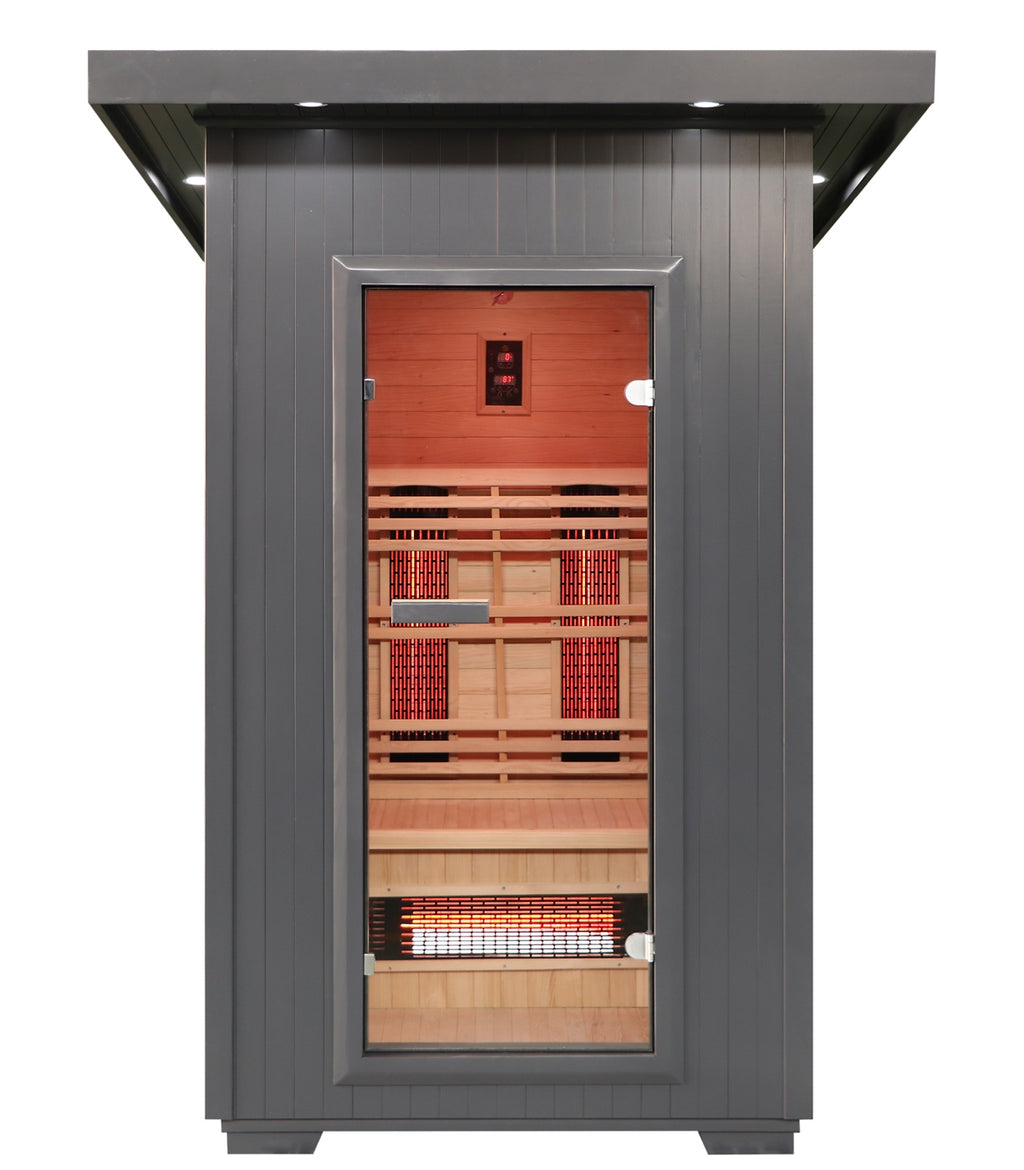Logan 2-Person Outdoor Infrared Sauna