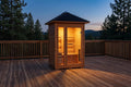 Bristow 2-Person Outdoor Wet/Dry Traditional Sauna with 4.5kW Harvia Heater