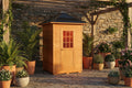 Eagle 2 Person Outdoor Traditional Wet/Dry Sauna with 4.5kW Harvia Heater